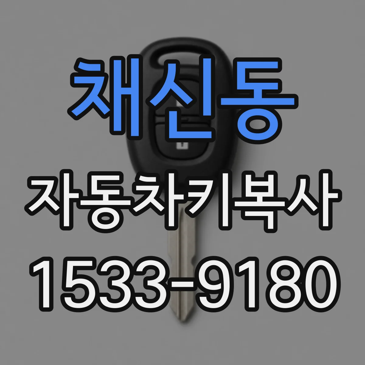 채신동 자동차키복사