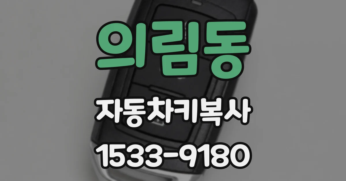 의림동 자동차키복사
