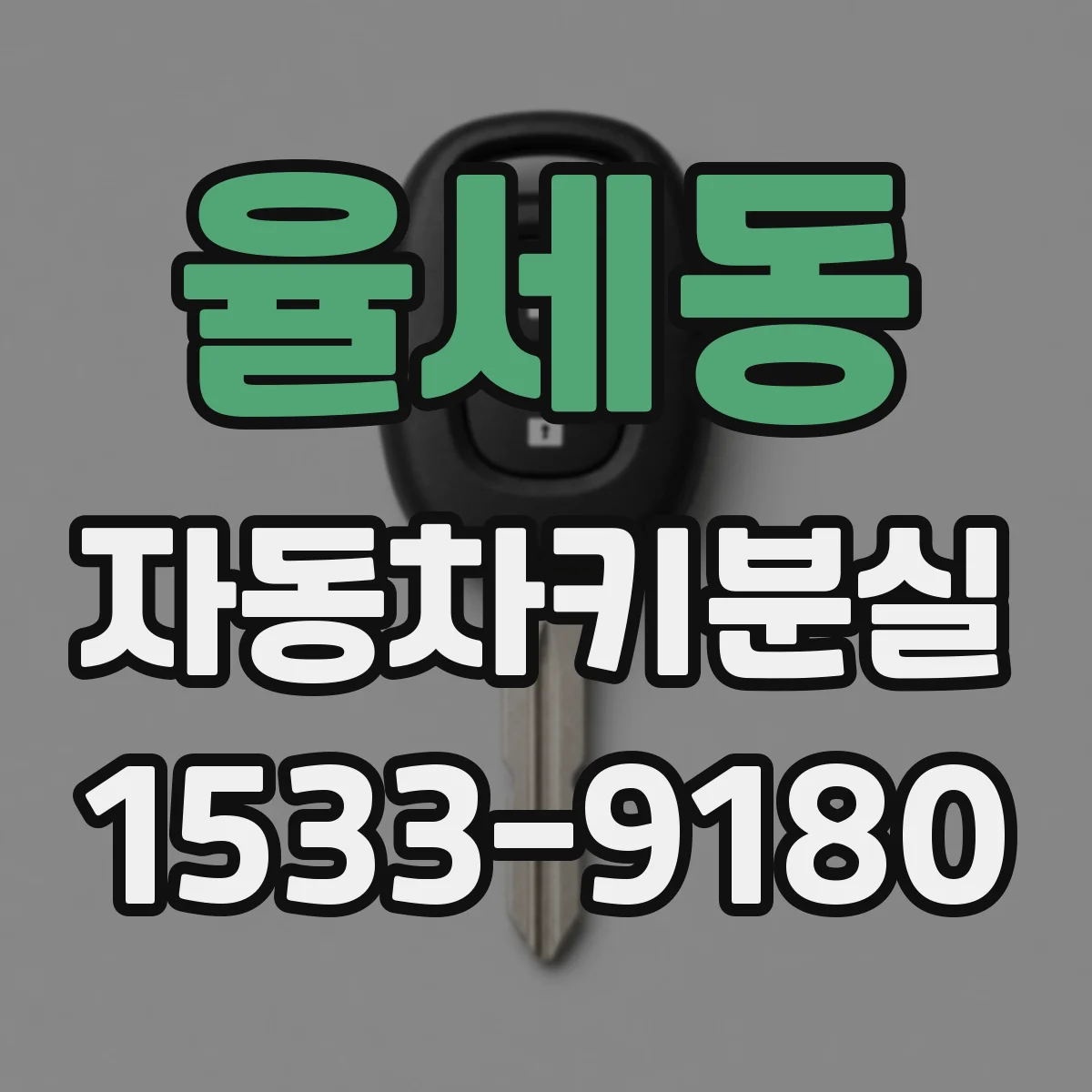 율세동 자동차키분실