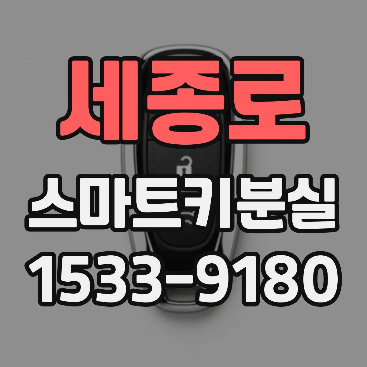 세종로 스마트키분실
