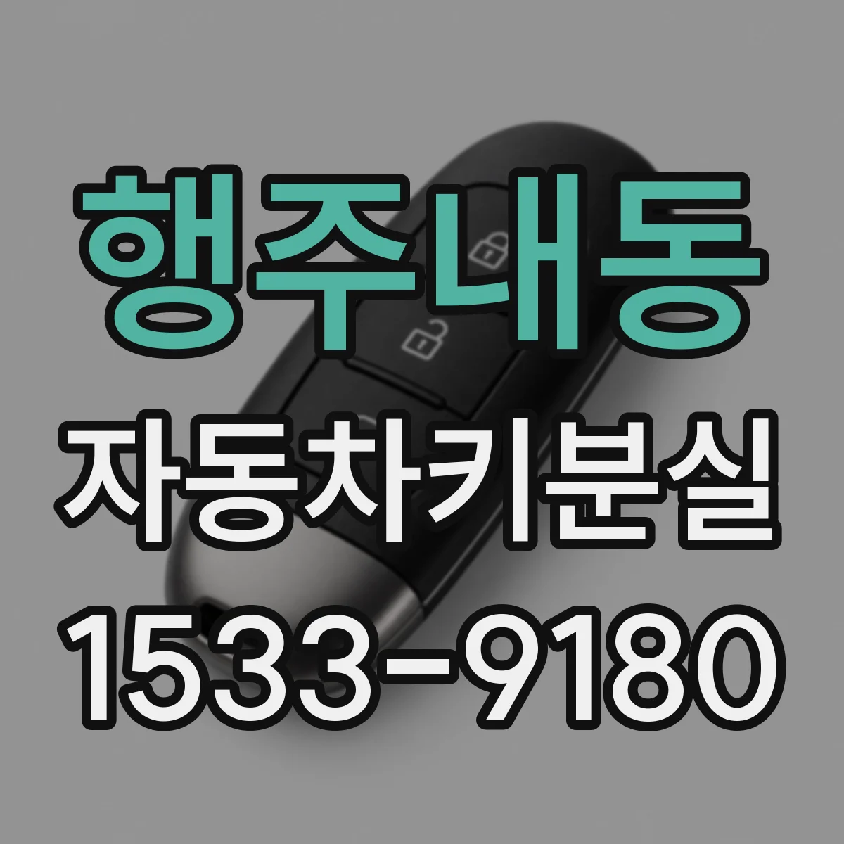 행주내동 자동차키분실
