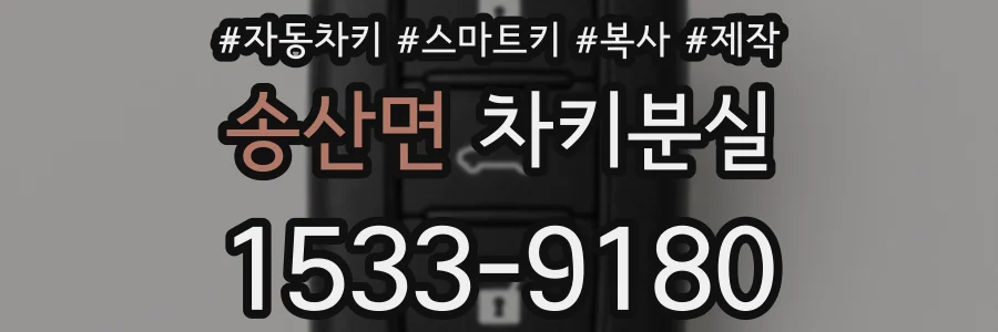 송산면 차키분실