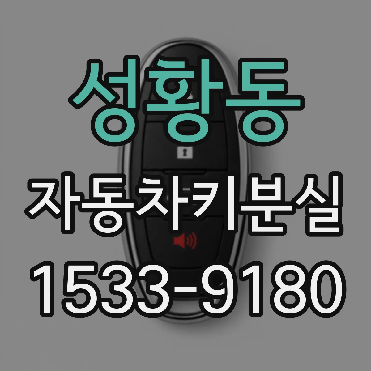 성황동 자동차키분실