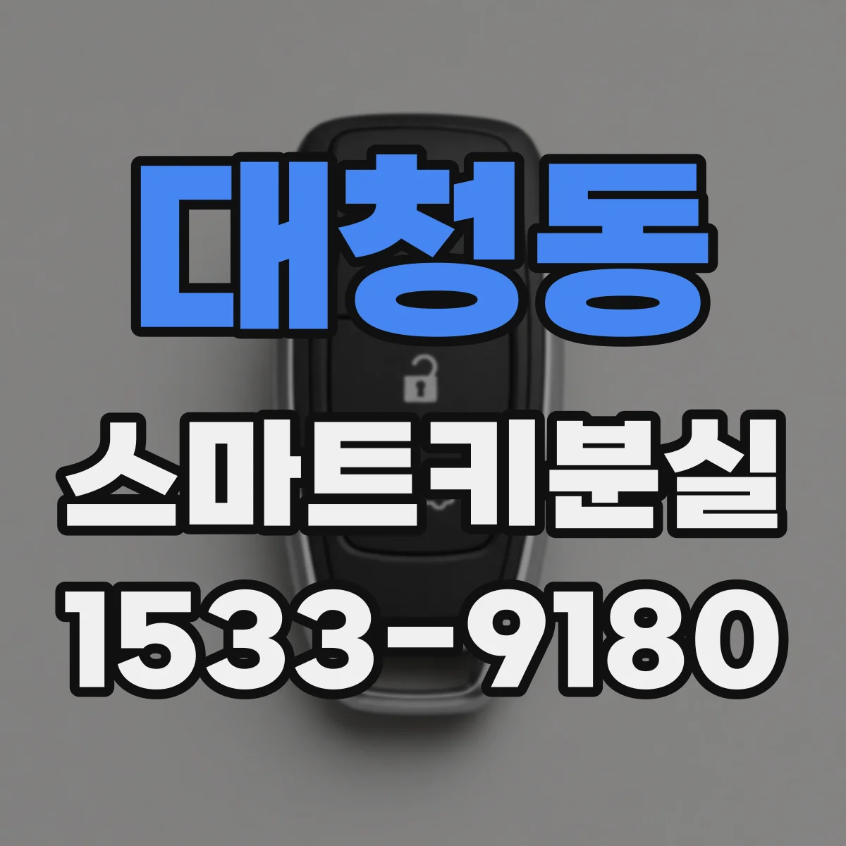 대청동 스마트키분실