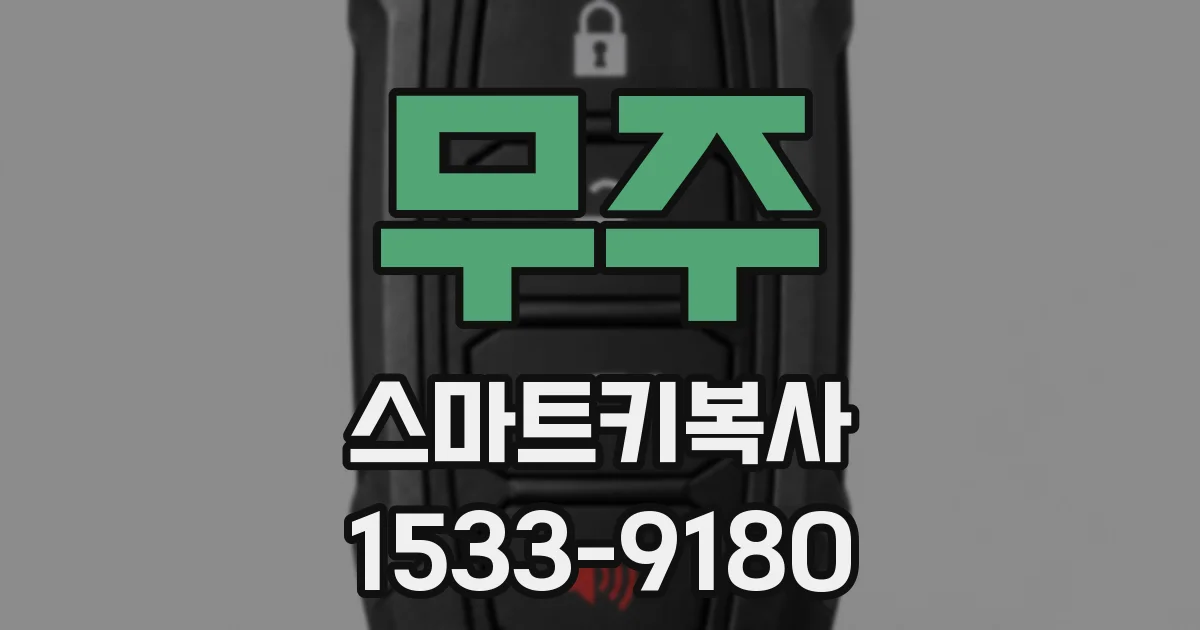 무주 스마트키복사