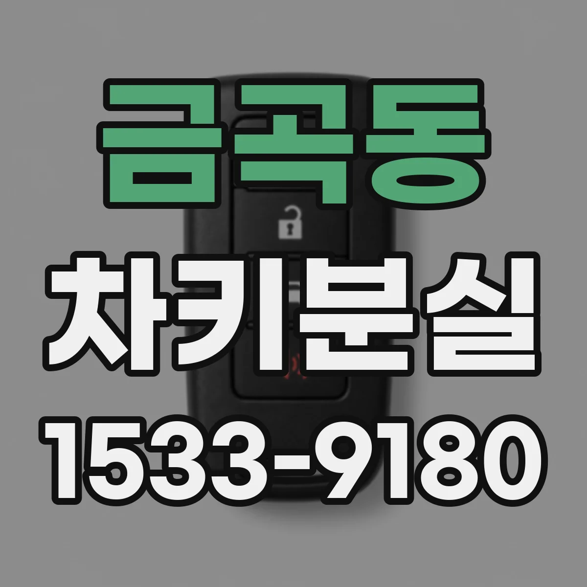 금곡동 차키분실