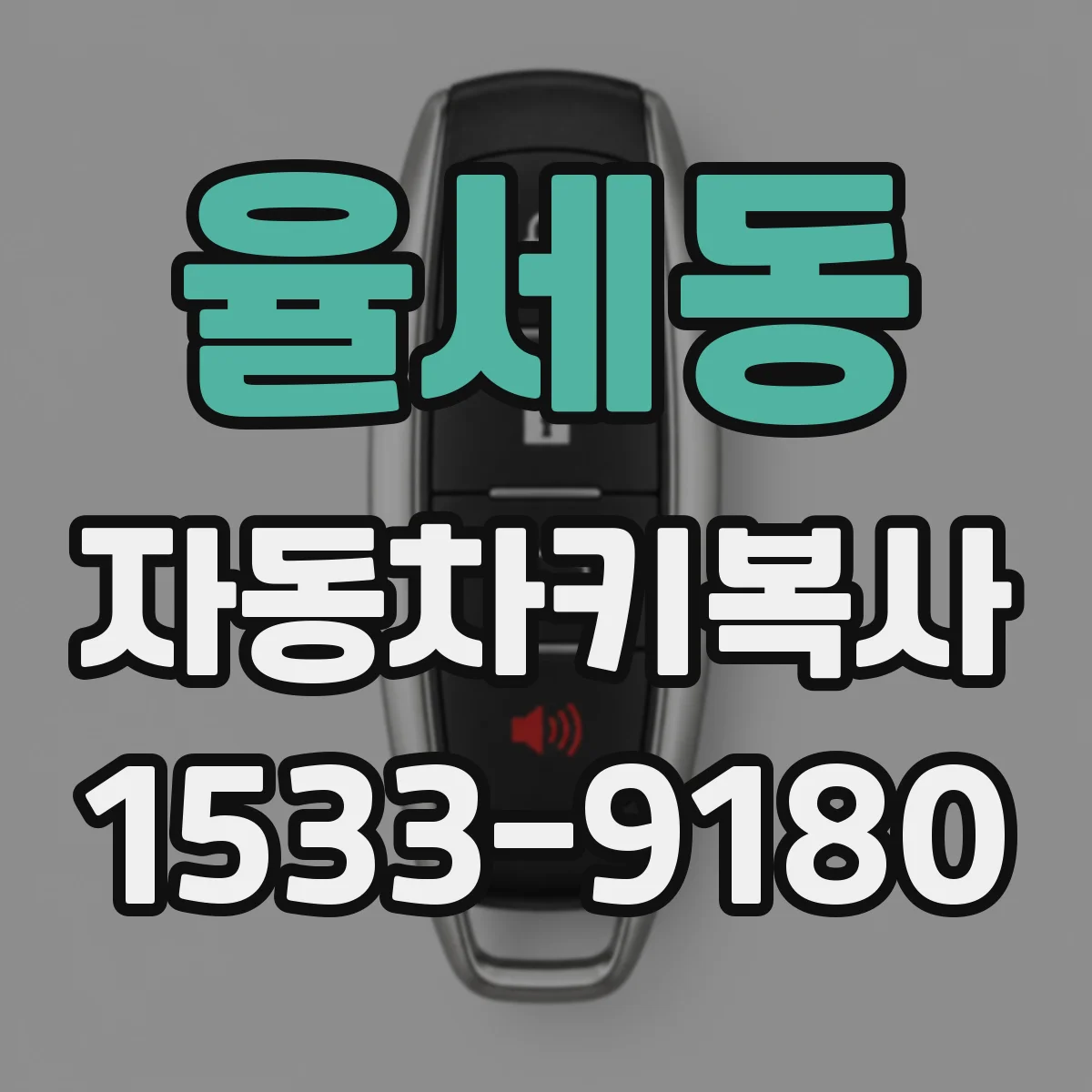 율세동 자동차키복사