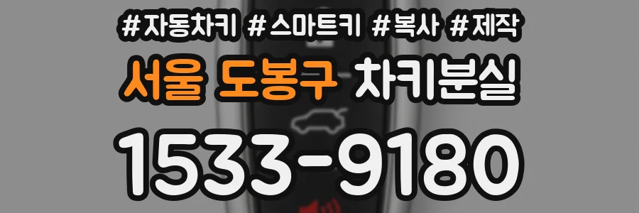 서울 도봉구 차키분실