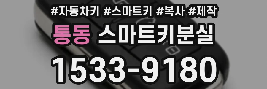 통동 스마트키분실