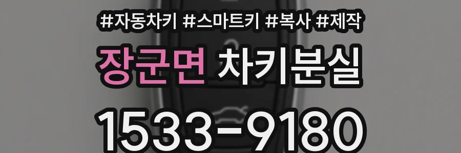장군면 차키분실