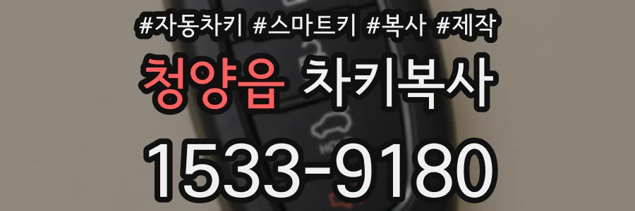 청양읍 차키복사