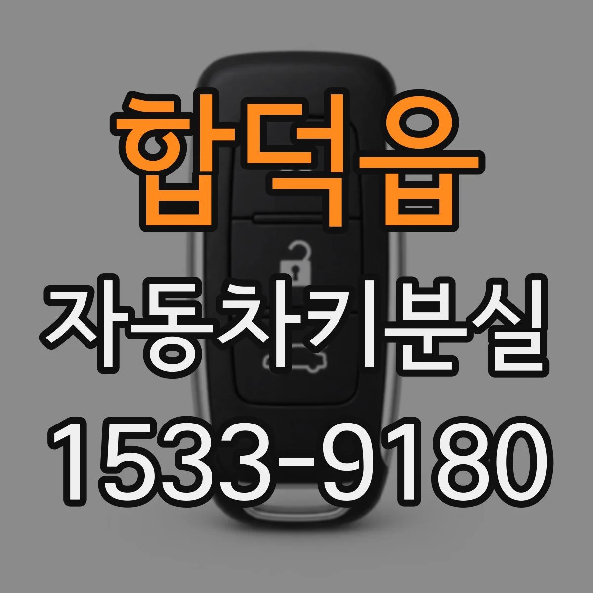 합덕읍 자동차키분실