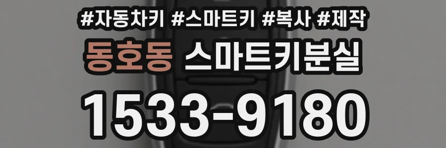 동호동 스마트키분실