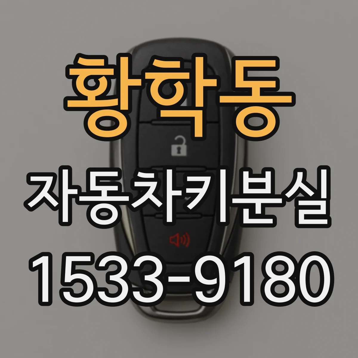 황학동 자동차키분실