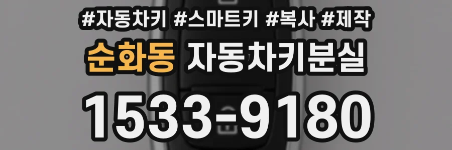 순화동 자동차키분실