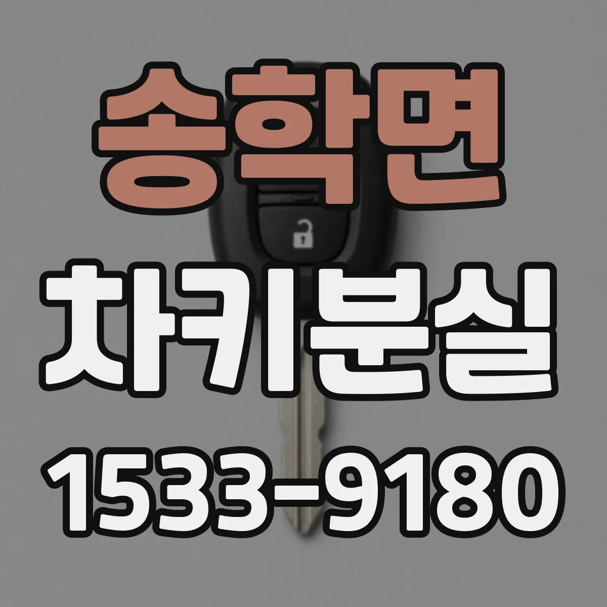 송학면 차키분실