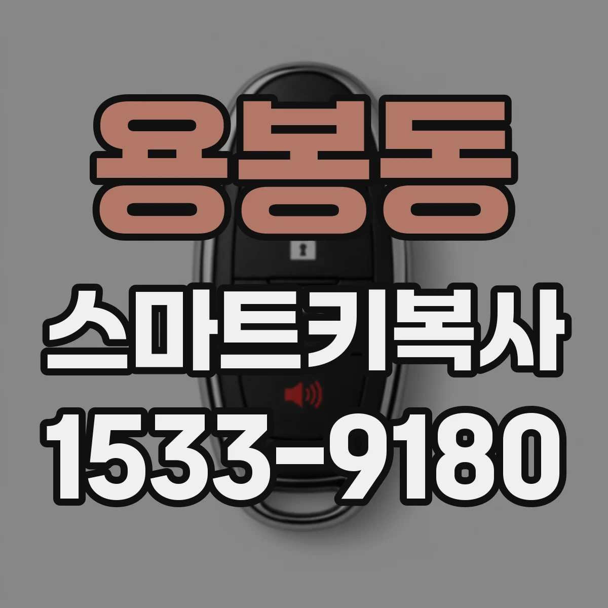 용봉동 스마트키복사
