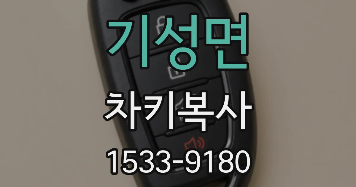 기성면 차키복사