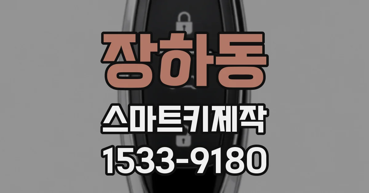 장하동 스마트키제작