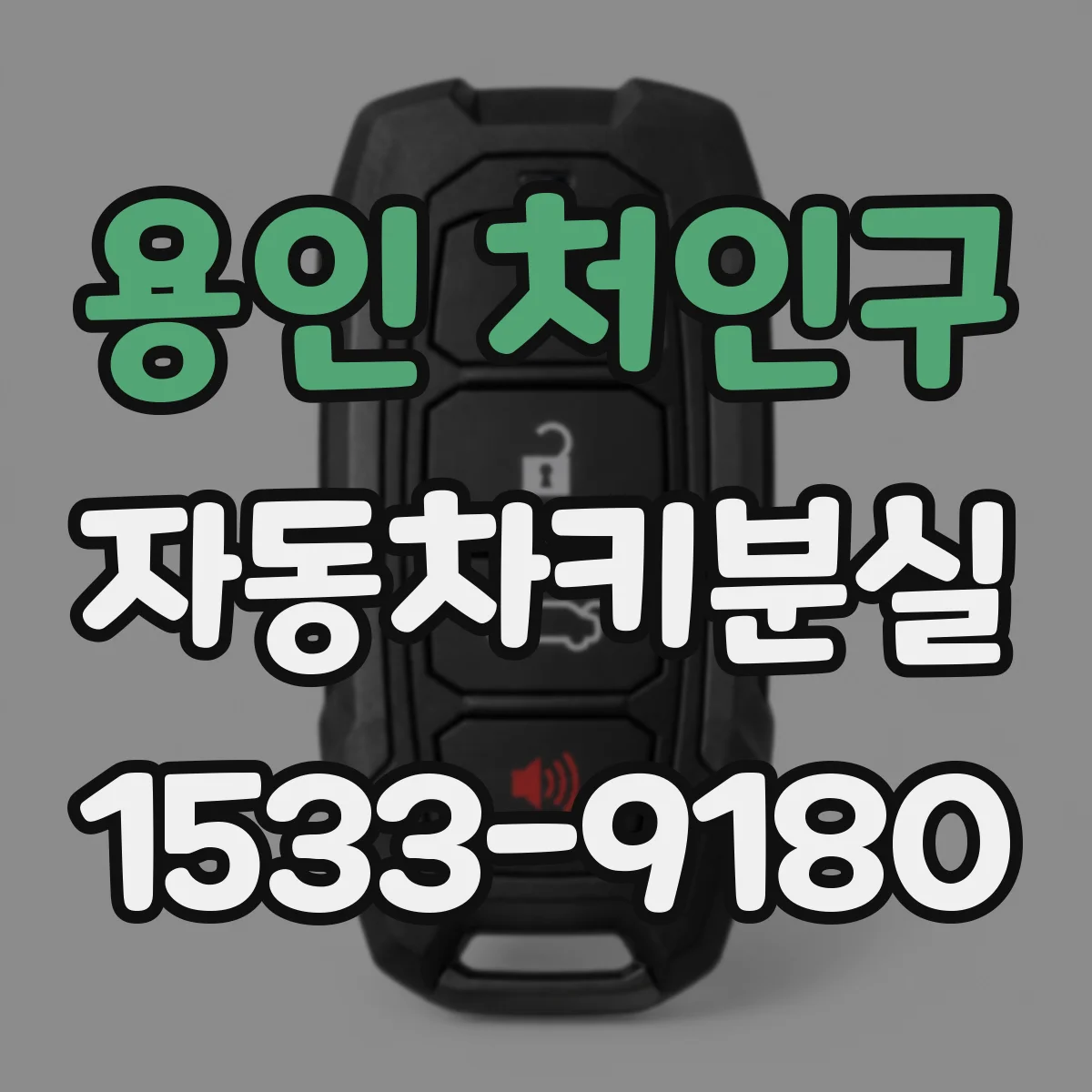 용인 처인구 자동차키분실