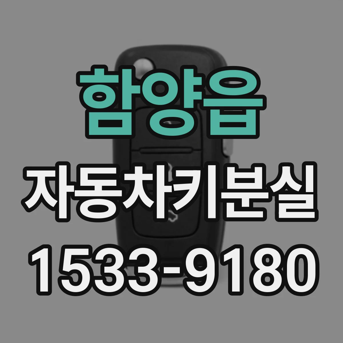 함양읍 자동차키분실