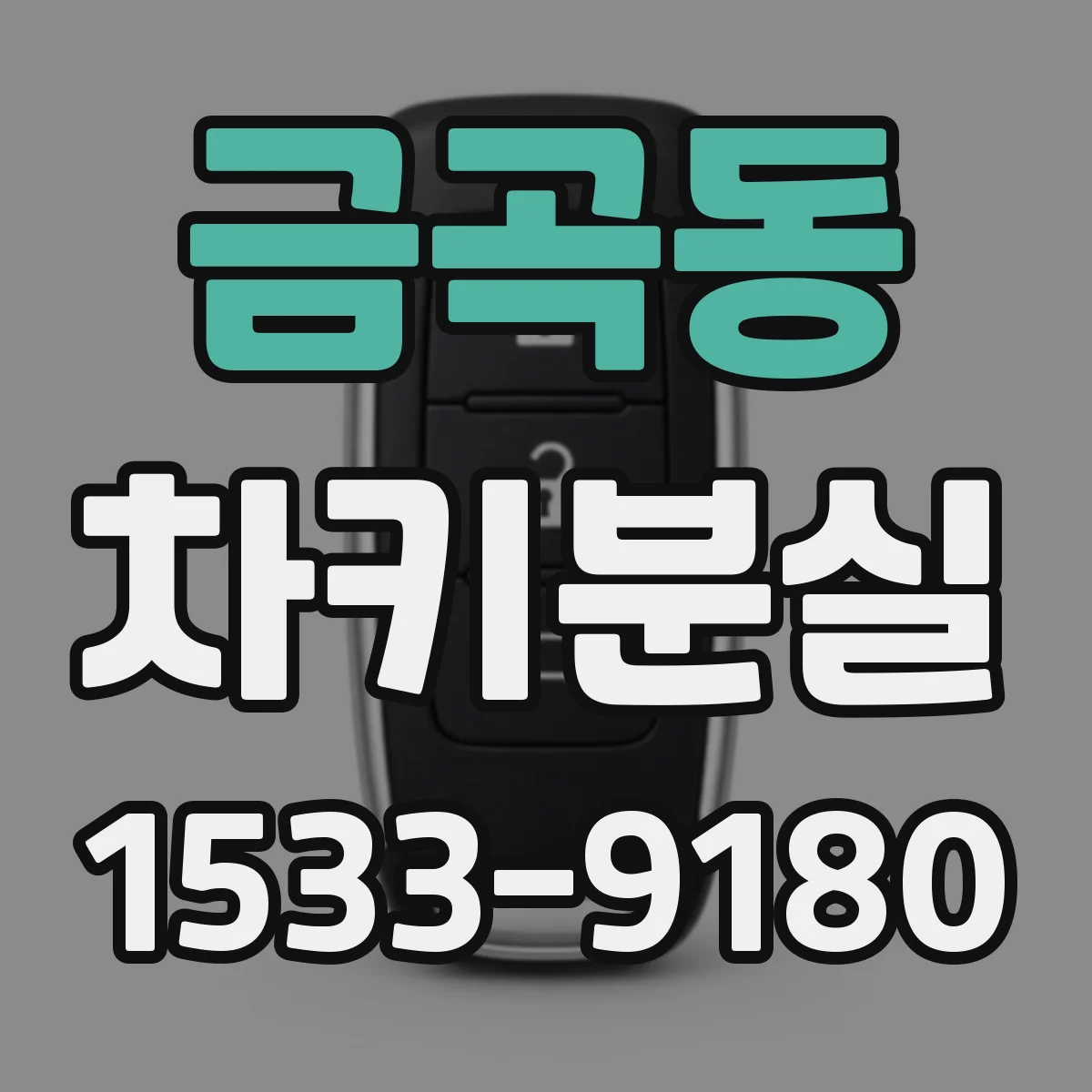 금곡동 차키분실