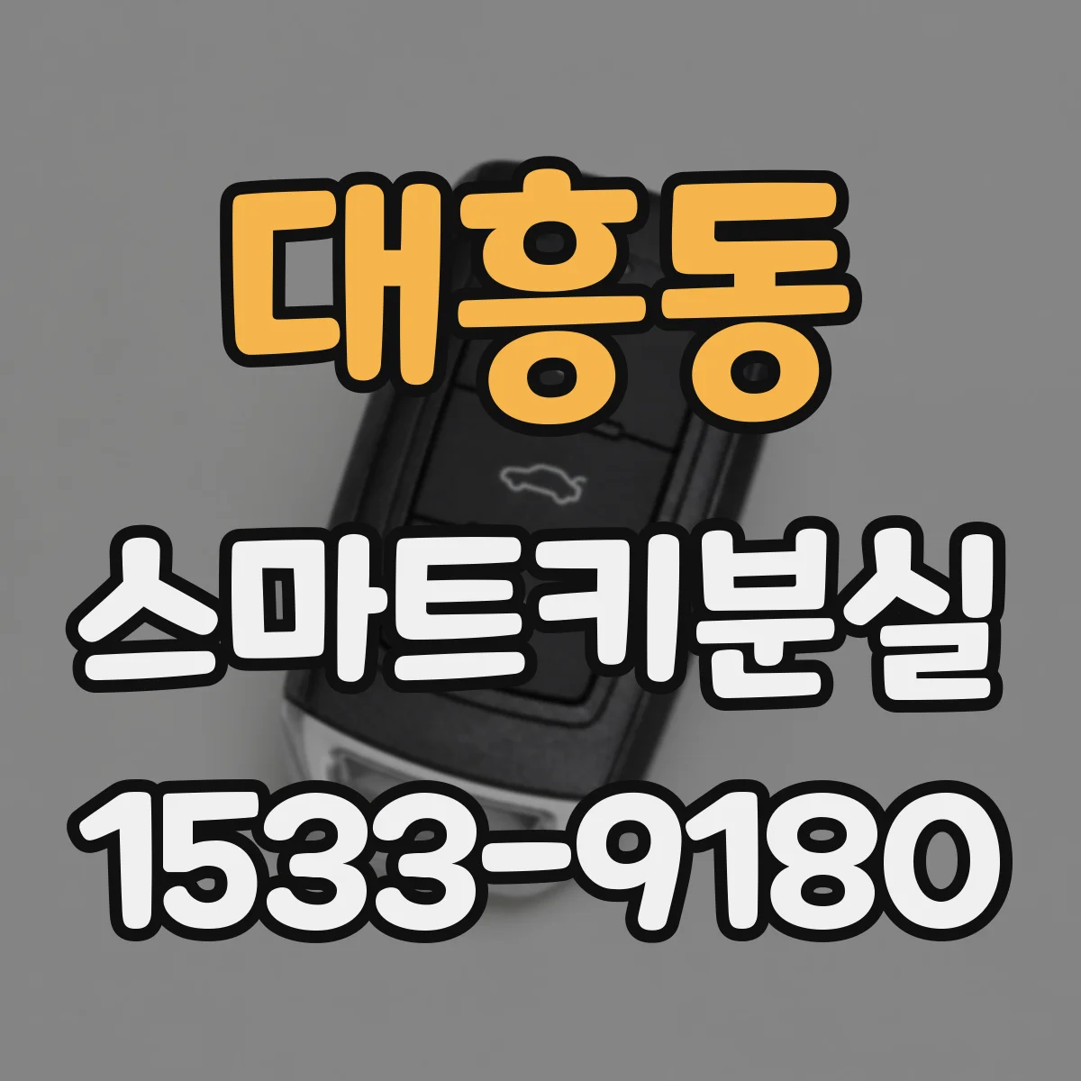 대흥동 스마트키분실