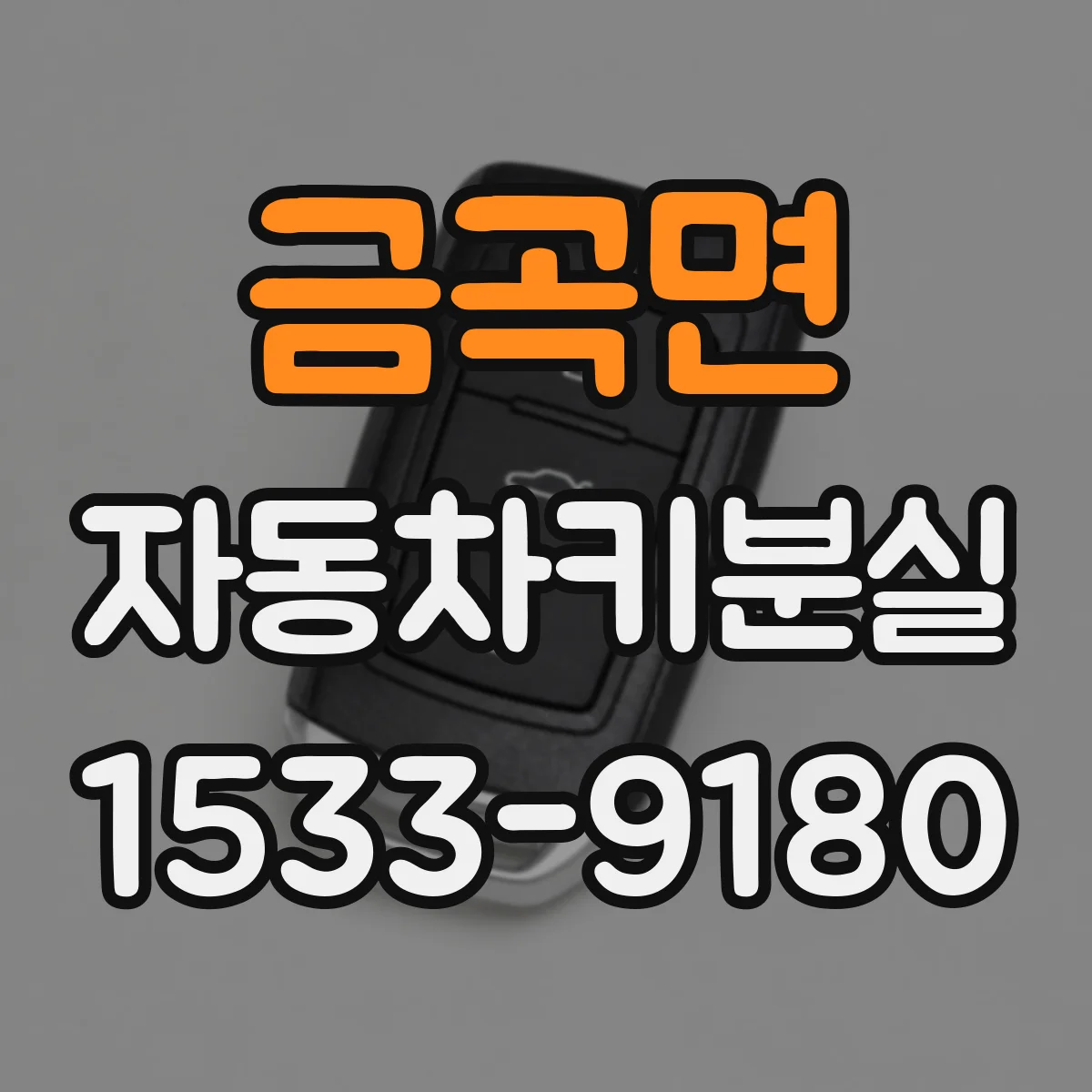 금곡면 자동차키분실