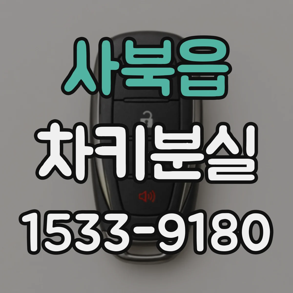 사북읍 차키분실