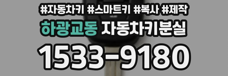 하광교동 자동차키분실