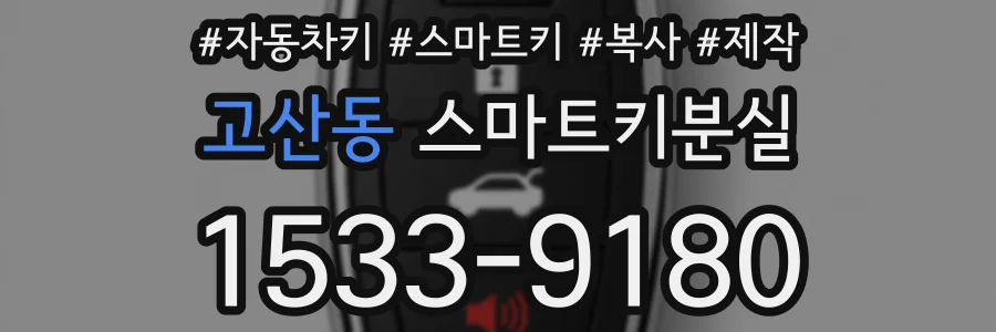 고산동 스마트키분실