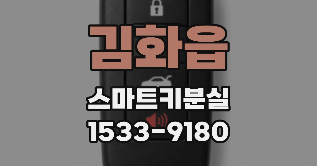 김화읍 스마트키분실