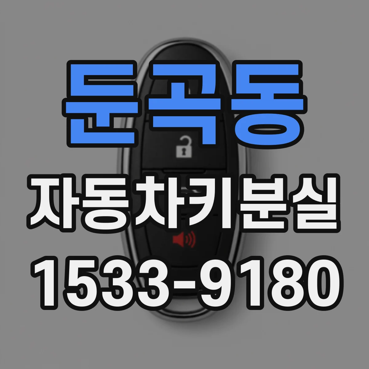 둔곡동 자동차키분실