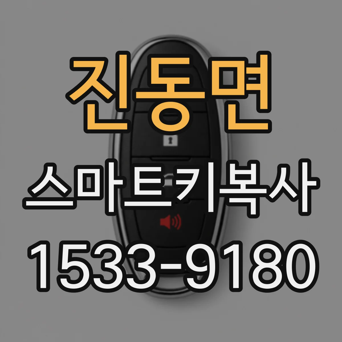 진동면 스마트키복사