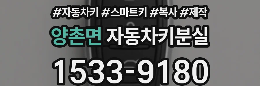 양촌면 자동차키분실