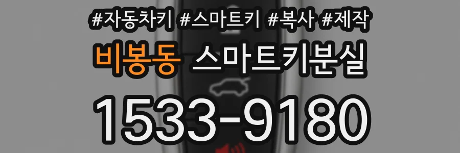 비봉동 스마트키분실
