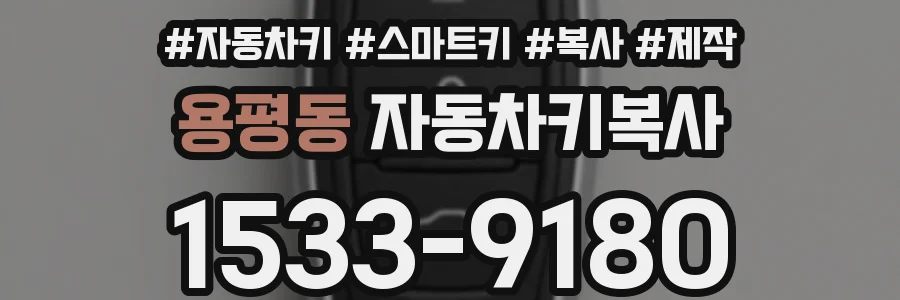 용평동 자동차키복사