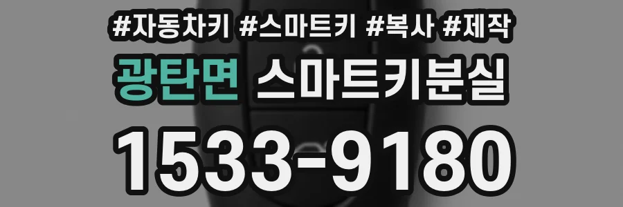 광탄면 스마트키분실