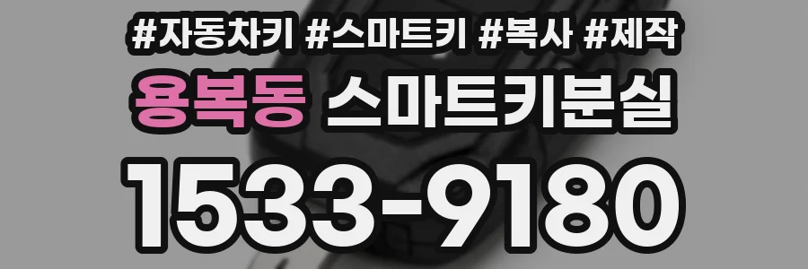 용복동 스마트키분실