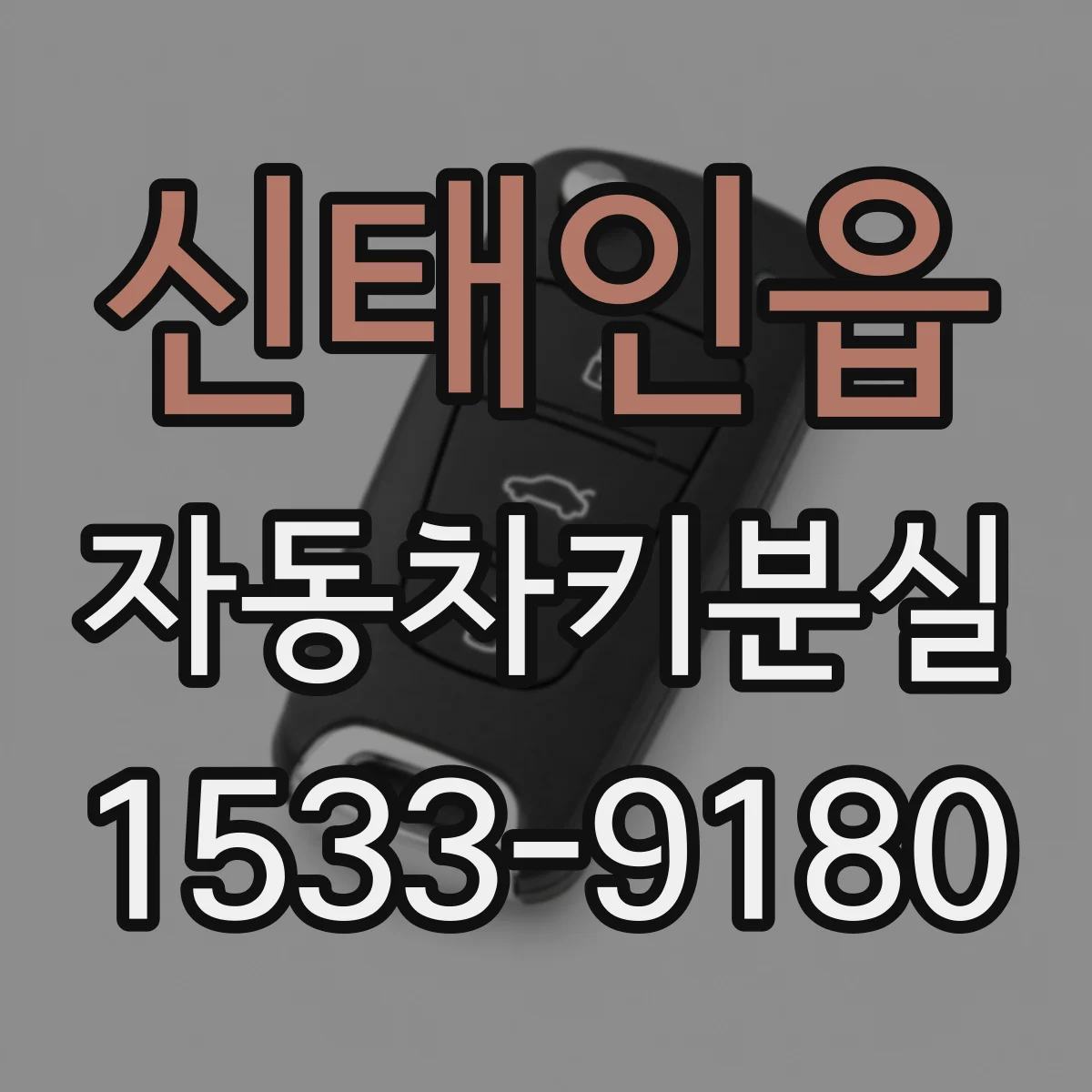 신태인읍 자동차키분실