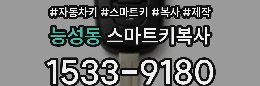 능성동 스마트키복사