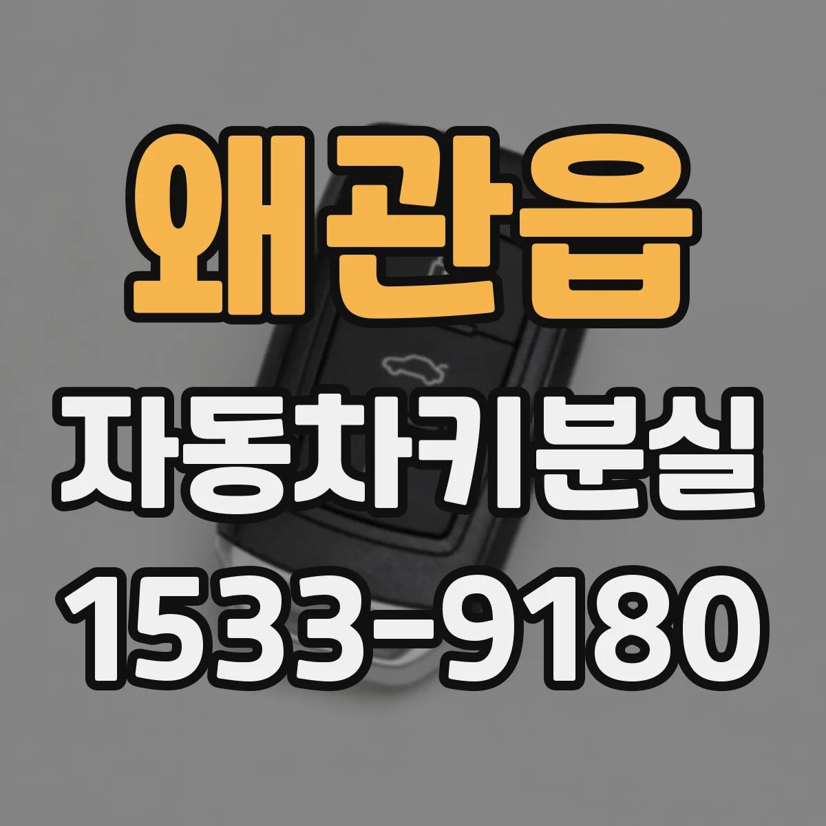 왜관읍 자동차키분실