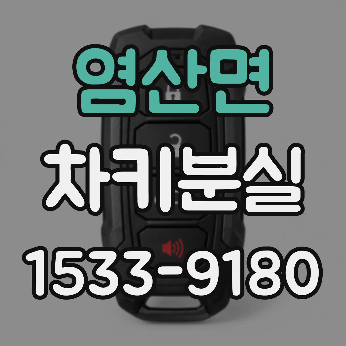 염산면 차키분실