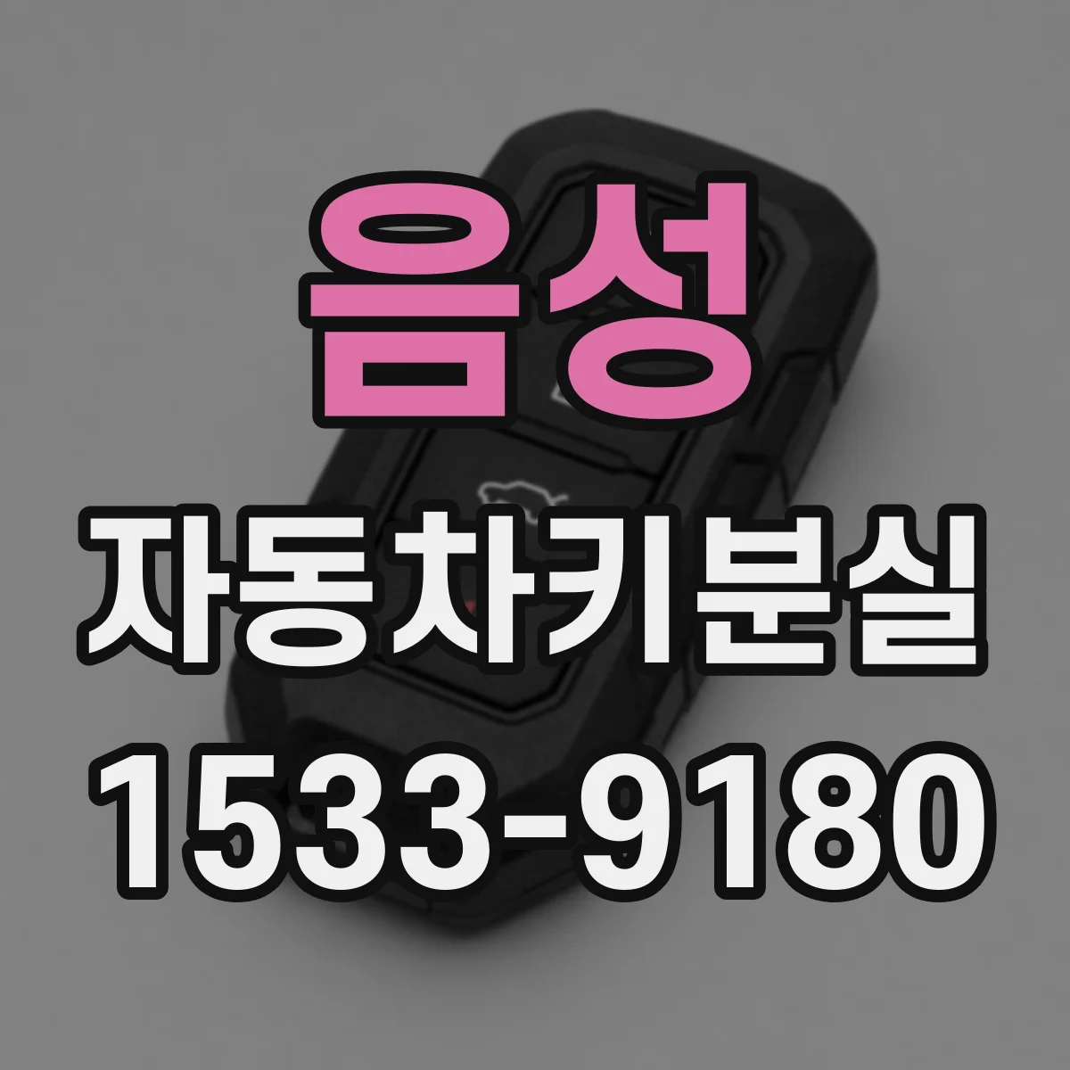 음성 자동차키분실