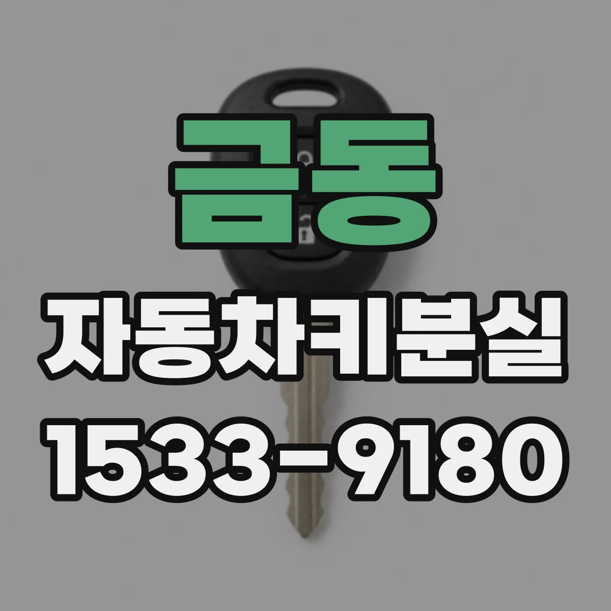 금동 자동차키분실