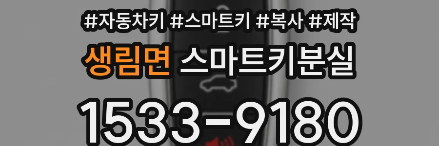 생림면 스마트키분실