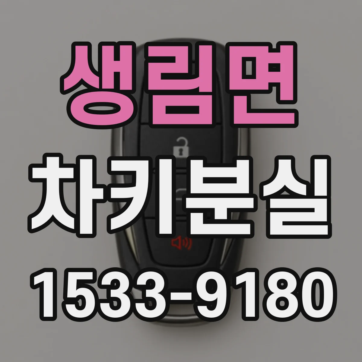 생림면 차키분실