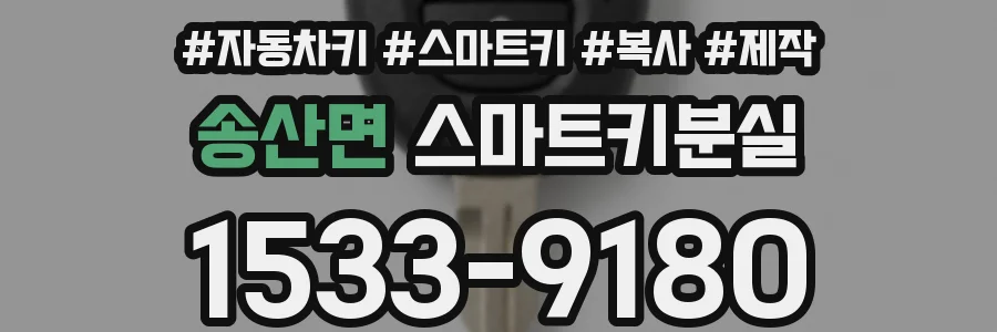 송산면 스마트키분실