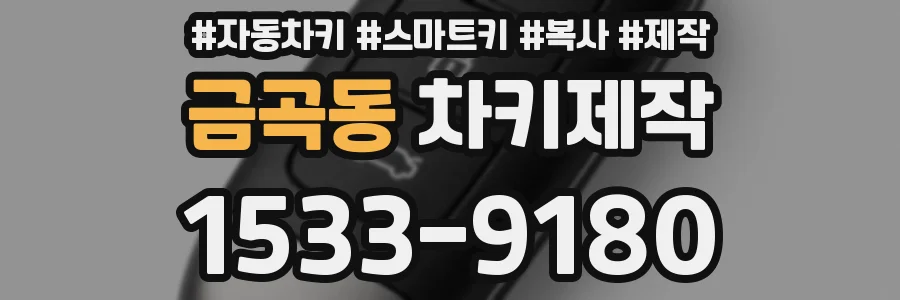 금곡동 차키제작