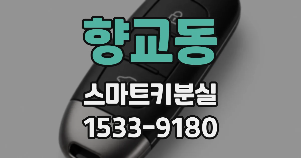 향교동 스마트키분실